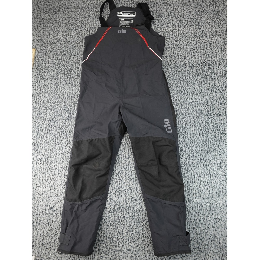 Gill Pro Dinghy Salopettes Unisex XXS Black Waterproof Sailing Bibs 4361